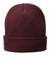 Port & Company CP90L Fleece Lined Knit Beanie Maroon Front