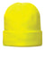 Port & Company CP90L Fleece Lined Knit Beanie Neon Yellow Front