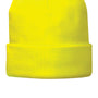 Port & Company Mens Fleece Lined Knit Beanie - Neon Yellow