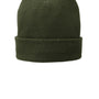 Port & Company Mens Fleece Lined Knit Beanie - Olive Drab Green