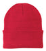 Port & Company CP90 Knit Beanie Athletic Red Front