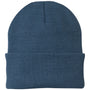 Port & Company Mens Knit Beanie - Millennium Blue