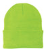 Port & Company CP90 Knit Beanie Neon Green Front