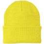 Port & Company Mens Knit Beanie - Neon Yellow