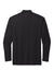 CornerStone CS418LS Select Long Sleeve Polo Shirt Black Flat Back