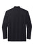CornerStone CS418LS Select Long Sleeve Polo Shirt Dark Navy Blue Flat Back