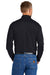 CornerStone CS418LS Select Long Sleeve Polo Shirt Dark Navy Blue Back