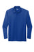 CornerStone CS418LS Select Long Sleeve Polo Shirt Royal Blue Flat Front