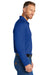 CornerStone CS418LS Select Long Sleeve Polo Shirt Royal Blue Side