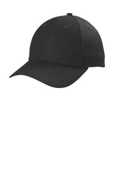 CornerStone CS810 Canvas Hat Black Front