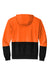 CornerStone CSF01 Enhanced Visibility Fleece Hooded Sweatshirt Hoodie Safety Orange Flat Back