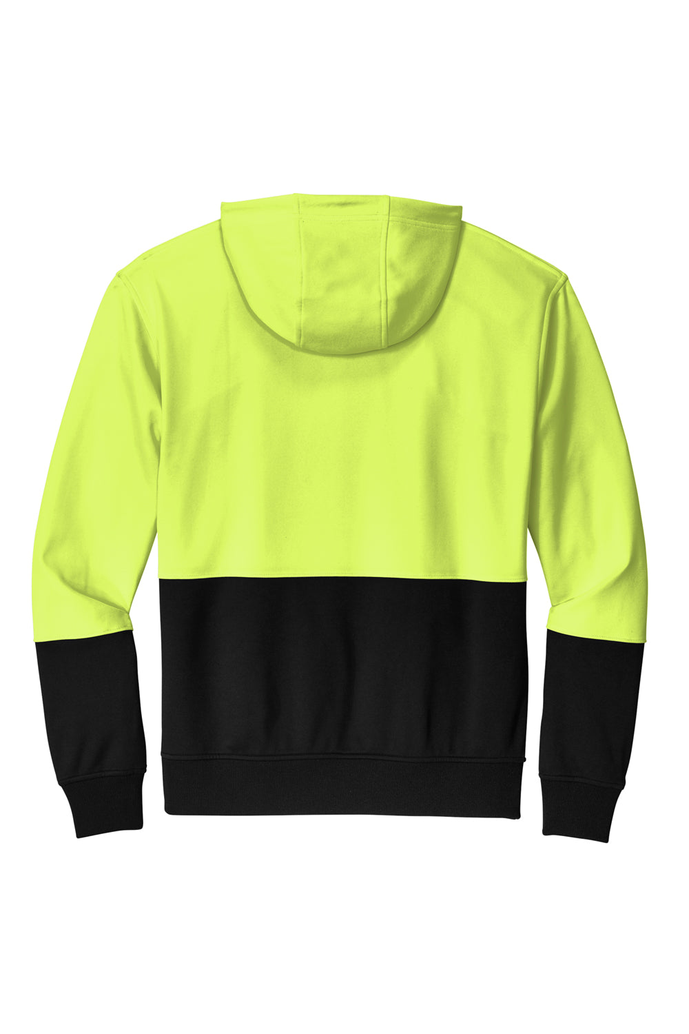 CornerStone CSF01 Enhanced Visibility Fleece Hooded Sweatshirt Hoodie Safety Yellow Flat Back