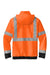 CornerStone CSJ500 Enhanced Visibility Insulated Full Zip Hooded Jacket Safety Orange Flat Back