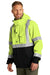 CornerStone CSJ501 Enhanced Visibility Insulated Ripstop Full Zip Hooded Jacket Safety Yellow 3Q