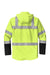 CornerStone CSJ503 Enhanced Visibility Full Zip Jacket Safety Yellow Flat Back