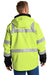 CornerStone CSJ503 Enhanced Visibility Full Zip Jacket Safety Yellow Back