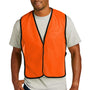 CornerStone Mens Enhanced Visibility Mesh Vest - Safety Orange