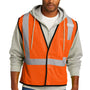 CornerStone Mens ANSI 107 Class 2 Mesh Vest w/ Pocket - Safety Orange