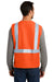 CornerStone CSV400 Enhanced Visibility Safety Vest Safety Orange Back