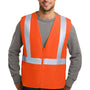 CornerStone Mens Enhanced Visibility Safety Vest - Safety Orange