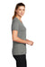 Nike Womens Legend Short Sleeve Crewneck T-Shirt Heather Carbon Grey Side