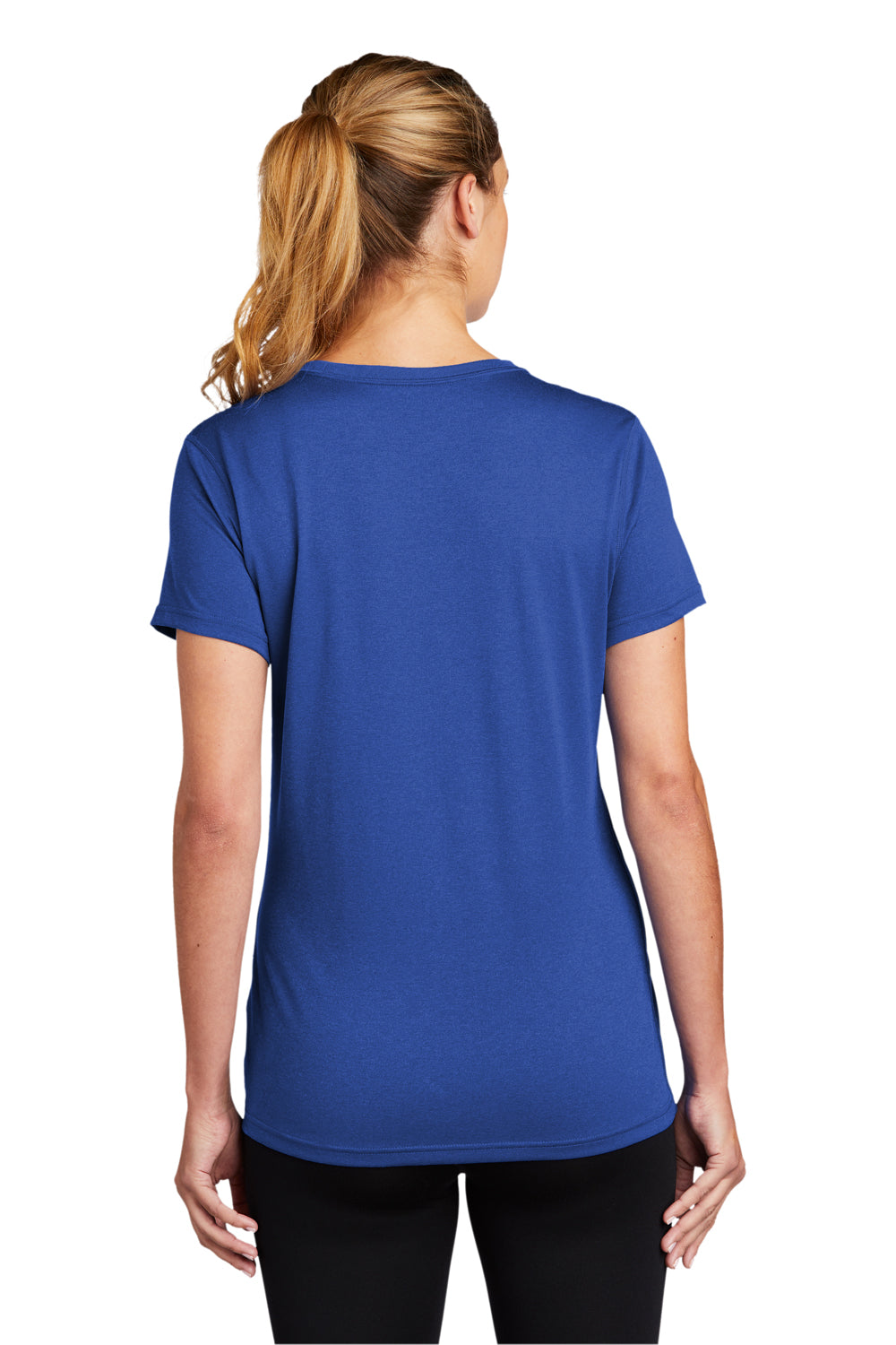 Nike Womens Legend Short Sleeve Crewneck T-Shirt Game Royal Blue Side