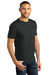 District Mens Perfect DTG Short Sleeve Crewneck T-Shirt Black Frost 3Q