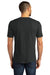 District Mens Perfect DTG Short Sleeve Crewneck T-Shirt Black Frost Back
