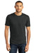 District Mens Perfect DTG Short Sleeve Crewneck T-Shirt Black Frost Front