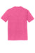District DM130DTG Mens Perfect DTG Short Sleeve Crewneck T-Shirt Fuchsia Pink Frost Flat Back
