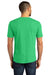 District DM130DTG Mens Perfect DTG Short Sleeve Crewneck T-Shirt Green Frost Back