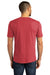 District Mens Perfect DTG Short Sleeve Crewneck T-Shirt Red Frost Side