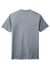 District Mens Perfect Tri Short Sleeve Crewneck T-Shirt Heather Flint Blue Flat Back
