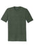 District Mens Perfect Tri Short Sleeve Crewneck T-Shirt Heather Forest Green Flat Front