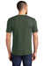 District Mens Perfect Tri Short Sleeve Crewneck T-Shirt Heather Forest Green Back
