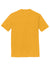 District DM130 Mens Perfect Tri Short Sleeve Crewneck T-Shirt Heather Ochre Yellow Flat Back
