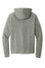 District DT1300 Mens Perfect Tri Fleece Hooded Sweatshirt Hoodie Grey Frost Flat Back