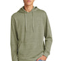 District Mens Perfect Tri Fleece Hooded Sweatshirt Hoodie - Military Green Frost