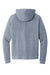 District DT1300 Mens Perfect Tri Fleece Hooded Sweatshirt Hoodie Navy Blue Frost Flat Back