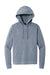 District DT1300 Mens Perfect Tri Fleece Hooded Sweatshirt Hoodie Navy Blue Frost Flat Front