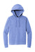 District DT1300 Mens Perfect Tri Fleece Hooded Sweatshirt Hoodie Royal Blue Frost Flat Front