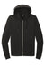 District DT1302 Mens Perfect Tri Fleece Full Zip Hooded Sweatshirt Hoodie Black Flat Front