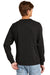 District DT1304 Mens Perfect Tri Fleece Crewneck Sweatshirt Black Back