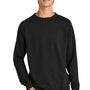 District Mens Perfect Tri Fleece Crewneck Sweatshirt - Black