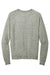 District DT1304 Mens Perfect Tri Fleece Crewneck Sweatshirt Grey Frost Flat Back