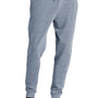 District Mens Perfect Tri Fleece Jogger Sweatpants w/ Pockets - Navy Blue Frost