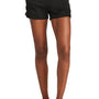 District Womens Perfect Tri Fleece Shorts w/ Pockets - Black