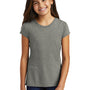 District Youth Girls Perfect Short Sleeve Crewneck T-Shirt - Grey Frost