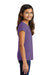 District Youth Girls Perfect Short Sleeve Crewneck T-Shirt Purple Frost Side