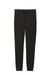 District DT1310 Womens Perfect Tri Fleece Jogger Sweatpants w/ Pockets Black Flat Front